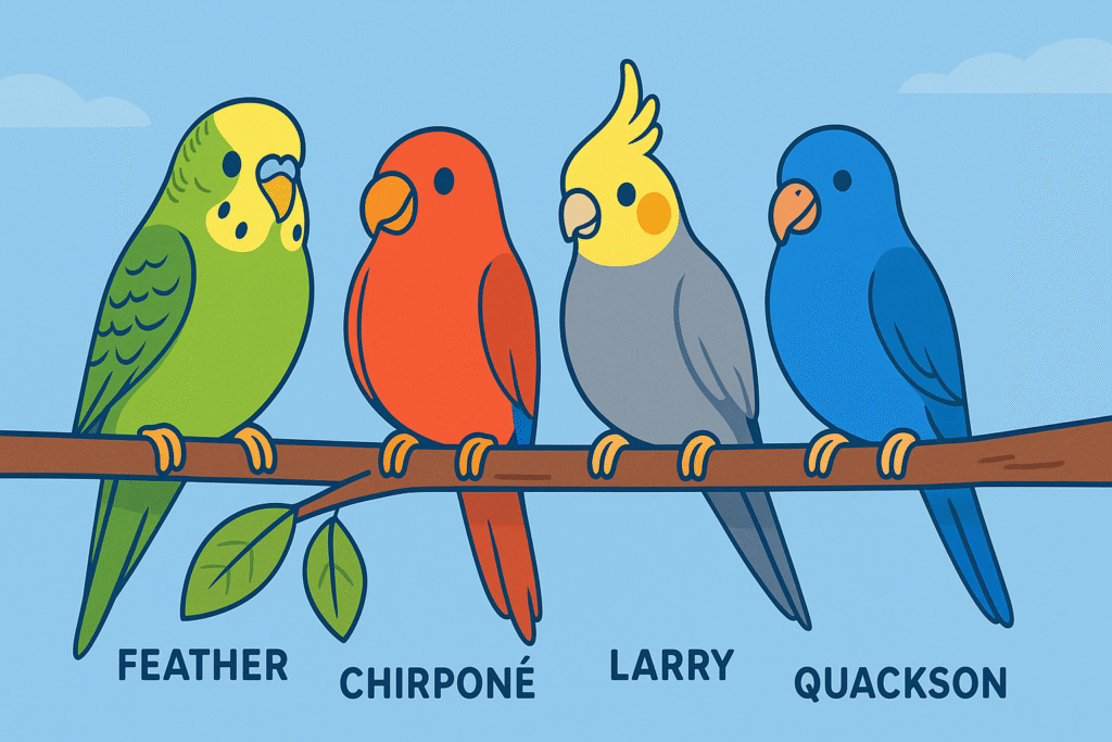 hilarious bird names