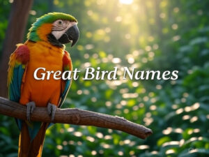 Great Bird Names: Cute, Cool & Exotic (150+ Ideas)